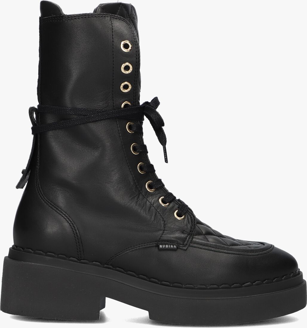 NUBIKK zwarte nubikk veterboots finn aubine