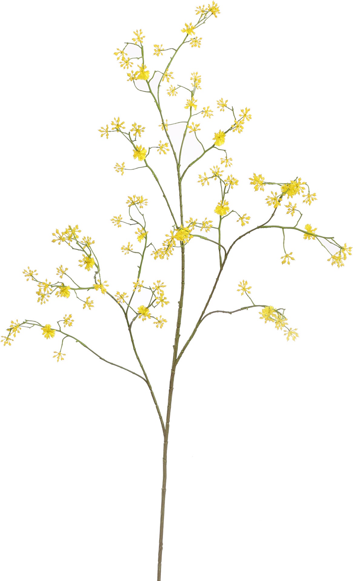 Jasaco PURE kunstbloem Kornoelje geel 125 cm