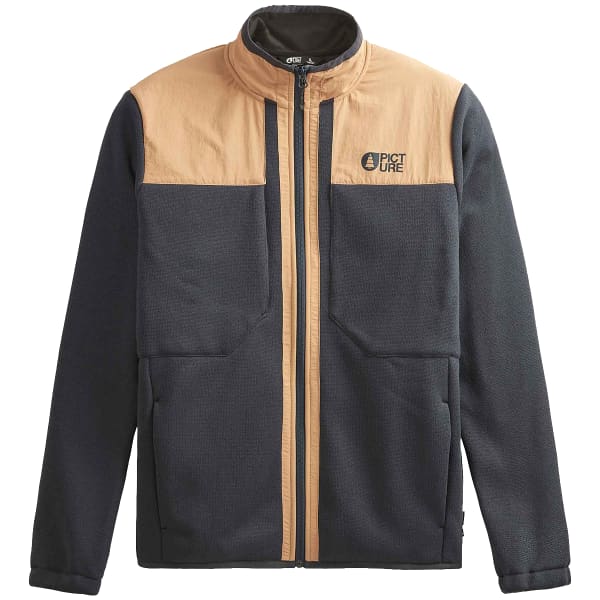 Veste polaire snowboard PICTURE DAUWY FLEECE DARK BLUE/LATTE