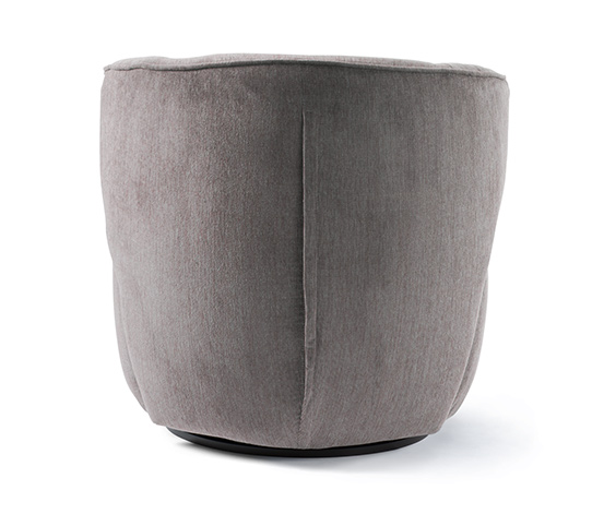 Sessel mit Drehfunktion, grau
