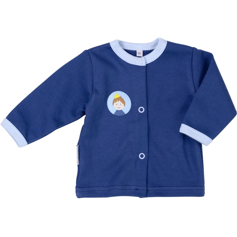 Baby Sweets 3tlg Set Strampler + Shirt + Mütze Little Prince blau