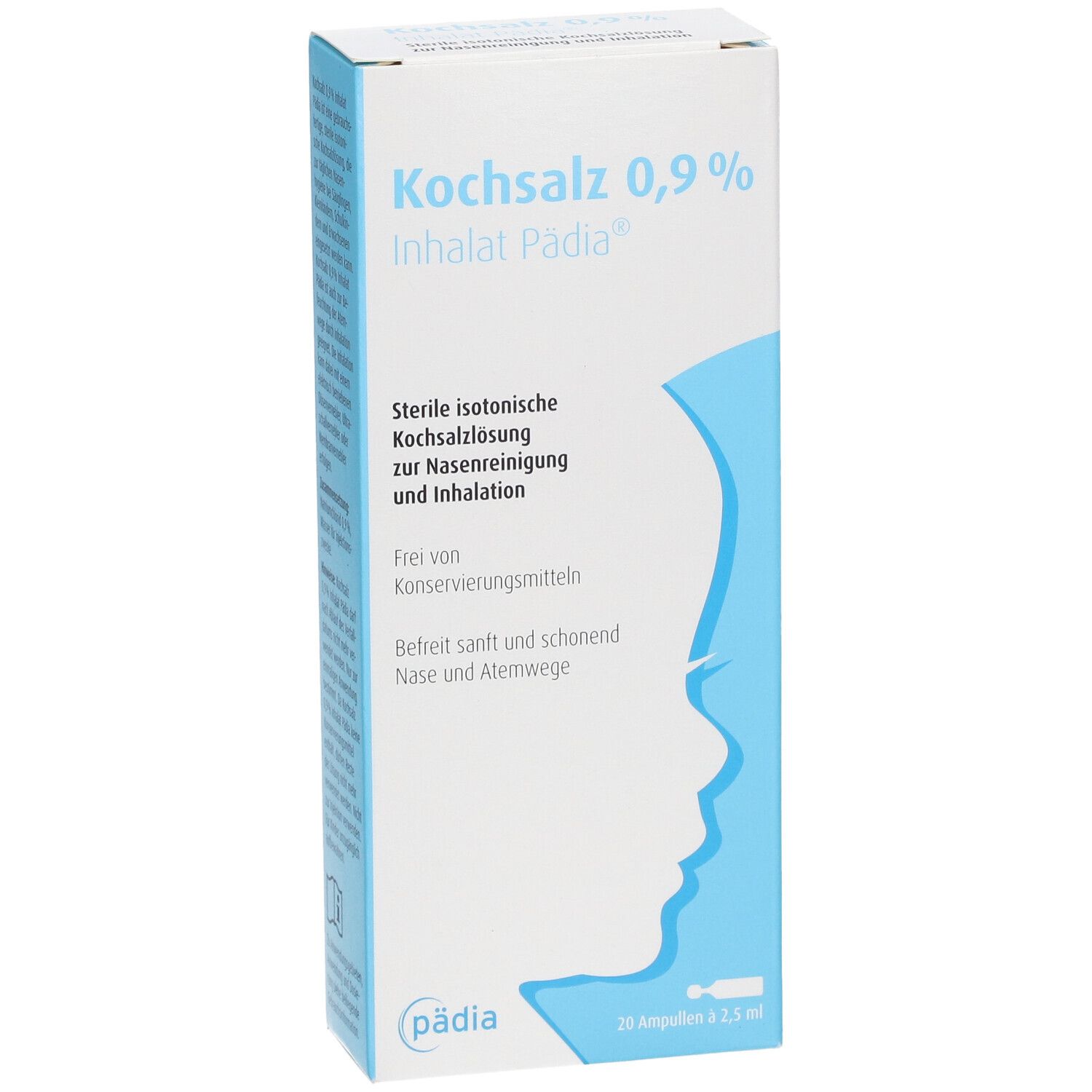 Kochsalz 0,9 % Inhalat Pädia