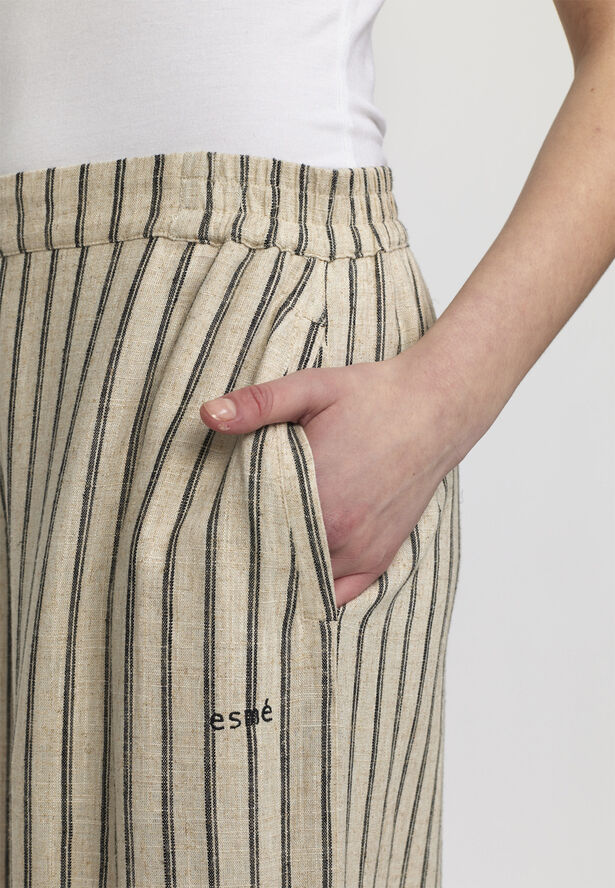 esmé studios ESKasia Pants Pure cashmere pinstripe