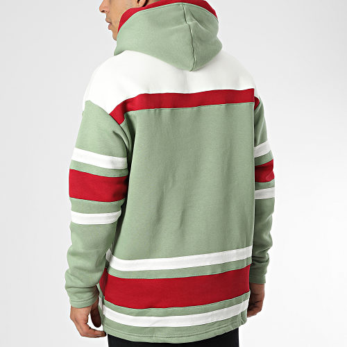 Sweat Capuche 1109 Vert Kaki Clair