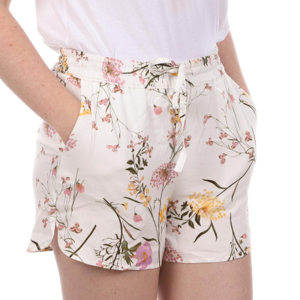 Vero Moda Short Blanc Imprimé Femme Vero Moda Easy