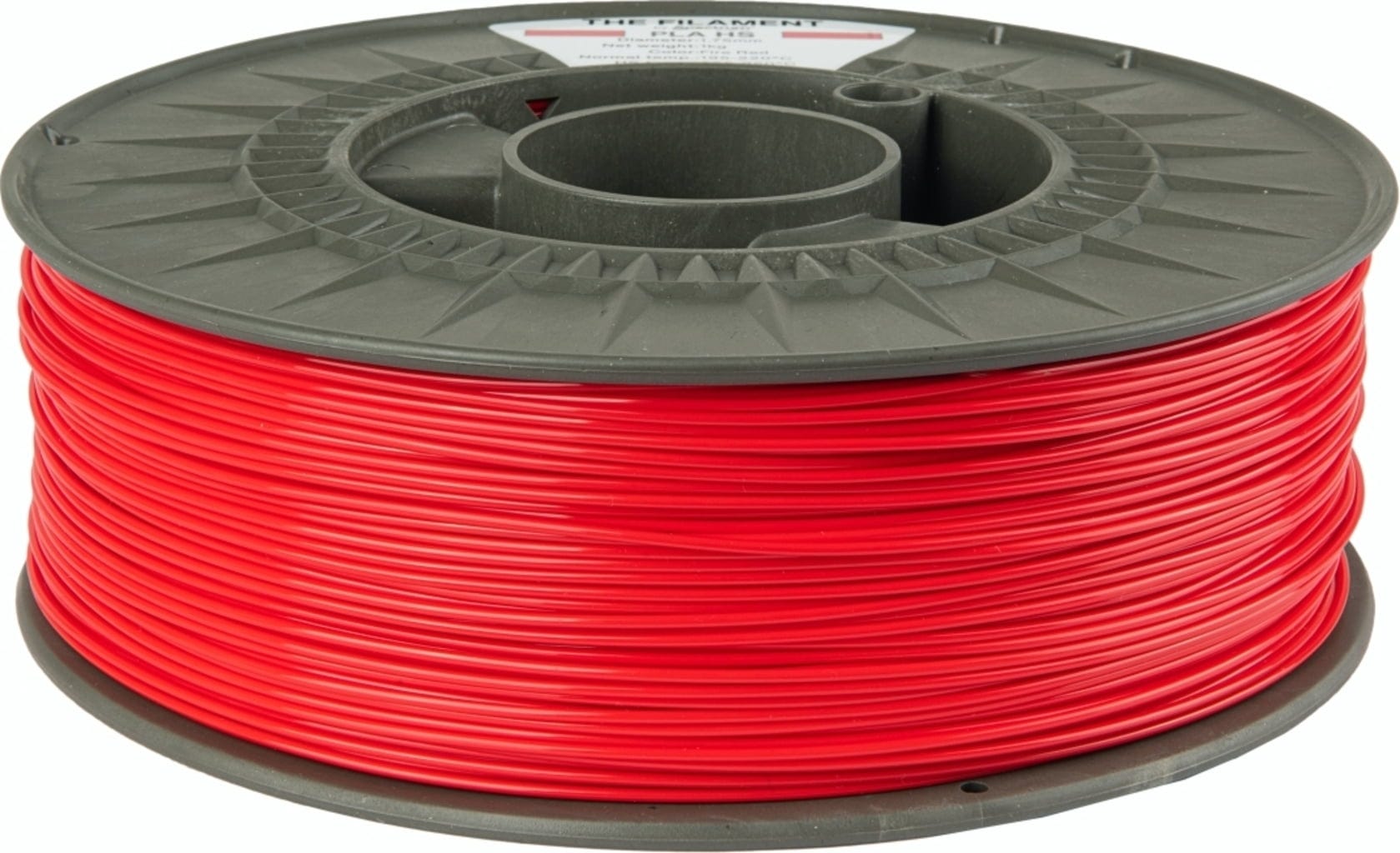 The Filament  PLA HS Fire Red, 1,75 mm / 1000 g    Kosteneffizientes PLA für hohe Geschwindigkeiten in Fire Red