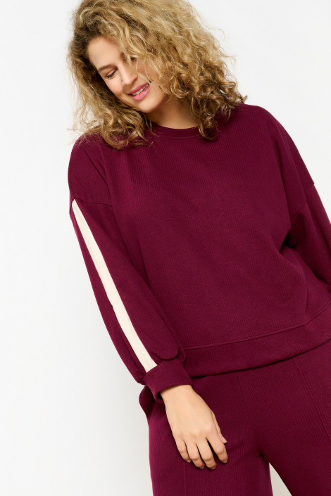 LolaLiza bordeaux dames trui