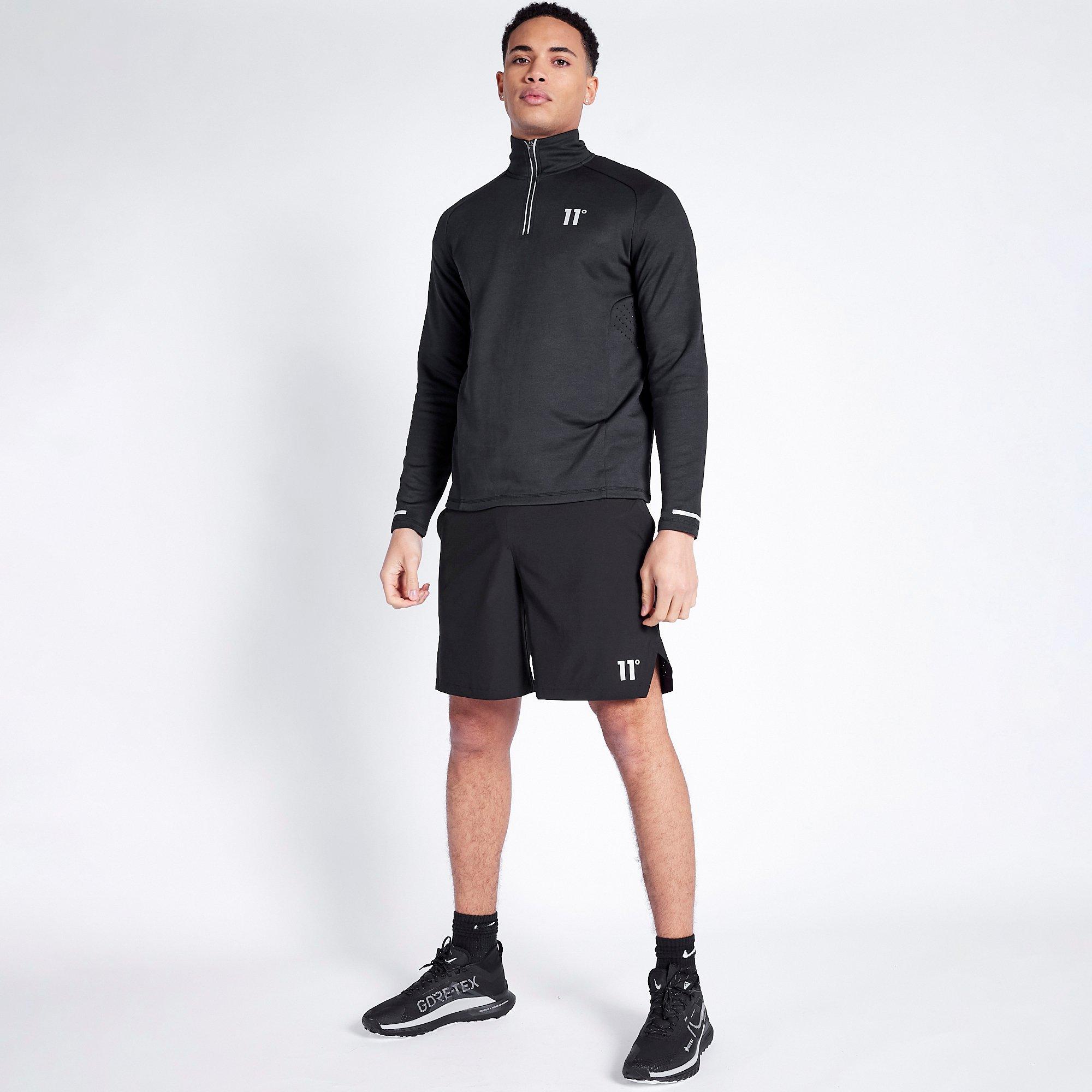 11 Degrees 11D Xenon Tech Shorts - Black