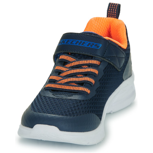 Skechers - MICROSPEC MAX - CLASSIC - Bleu / Orange