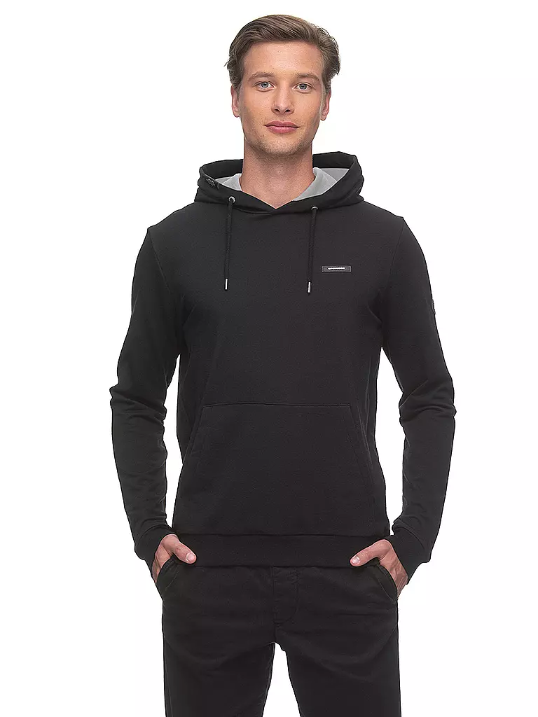 RAGWEAR Kapuzensweater - Hoodie PETYO schwarz