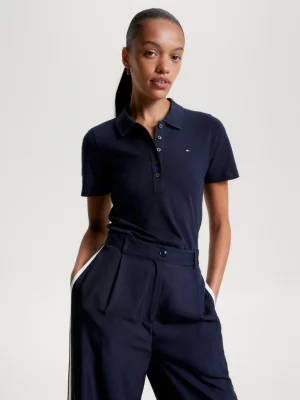 Polo Slim Piqué da Coleção 1985