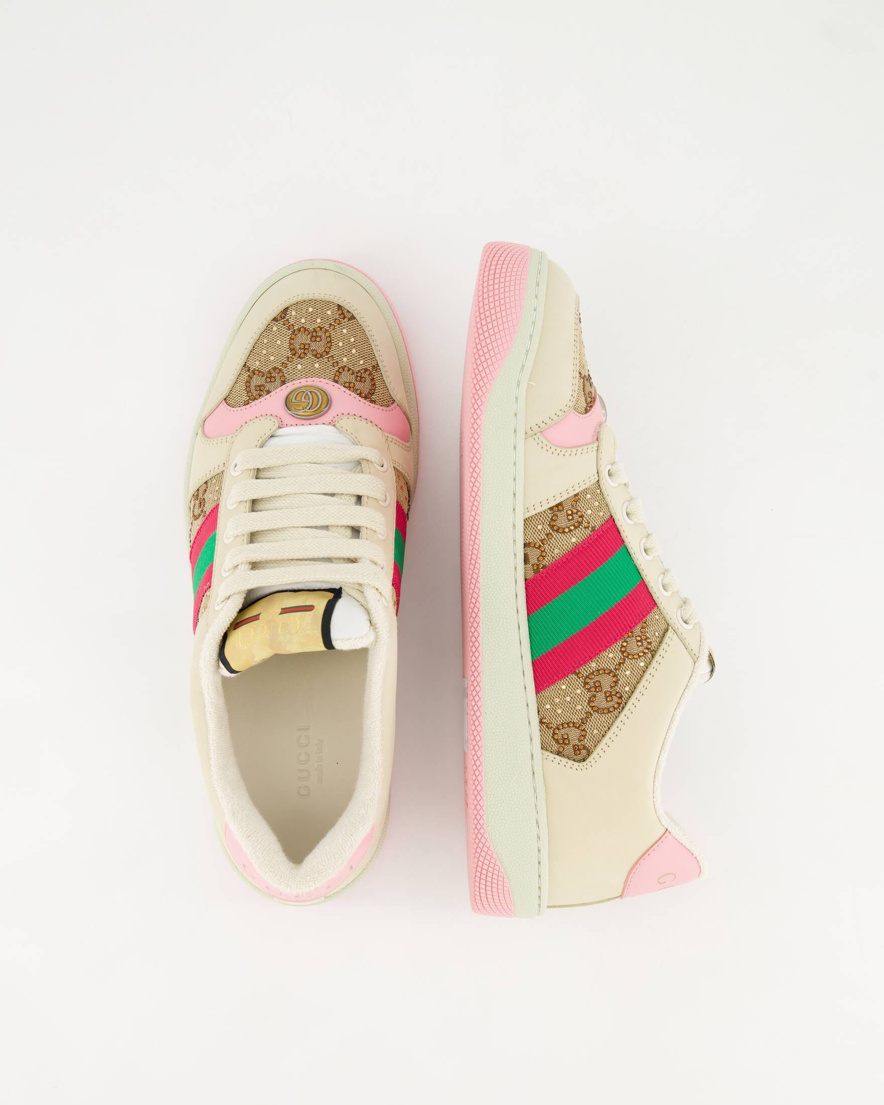 Gucci| Damen Sneaker SCREENER mit Strasssteinen