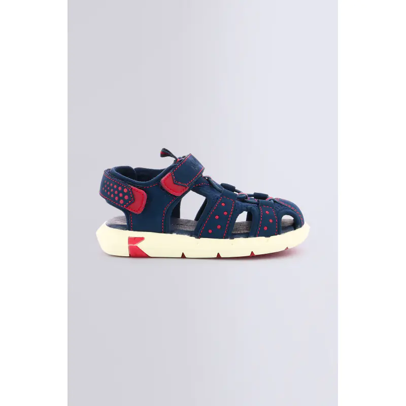JUMANGE MARINE ROUGE SANDALES Cuir Garçon