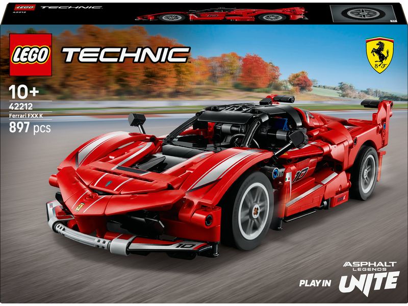 LEGO® Technic Ferrari FXX K 42212 Bauspielzeug mit wirklichkeitsgetreuen Funktionen