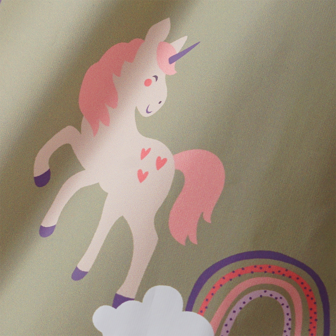 Topolino Mädchen Regenoverall mit Einhorn-Allover helloliv