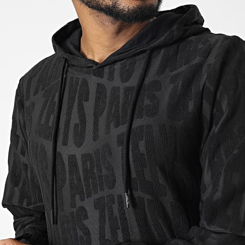Sweat Capuche Spong Noir