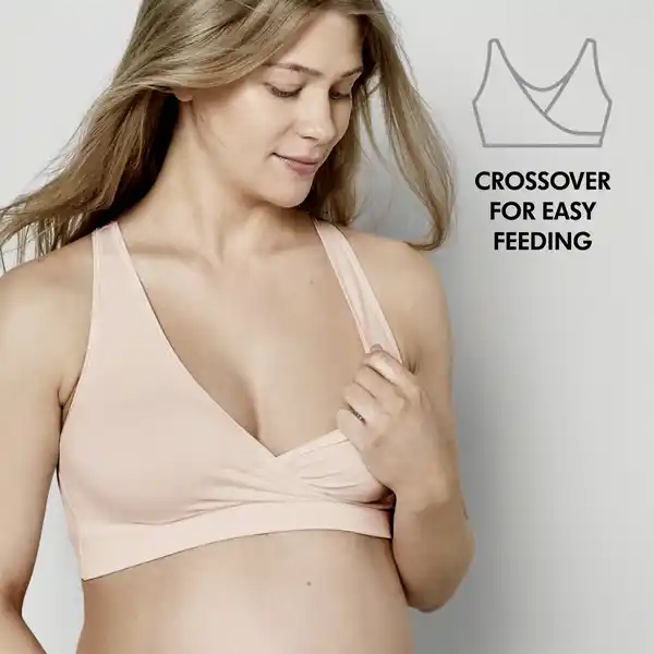 Schlaf Bustier, Gr. XXL, chai