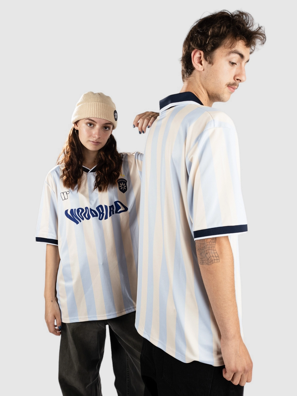 Woodbird Nith Home Jersey T-Shirt off white