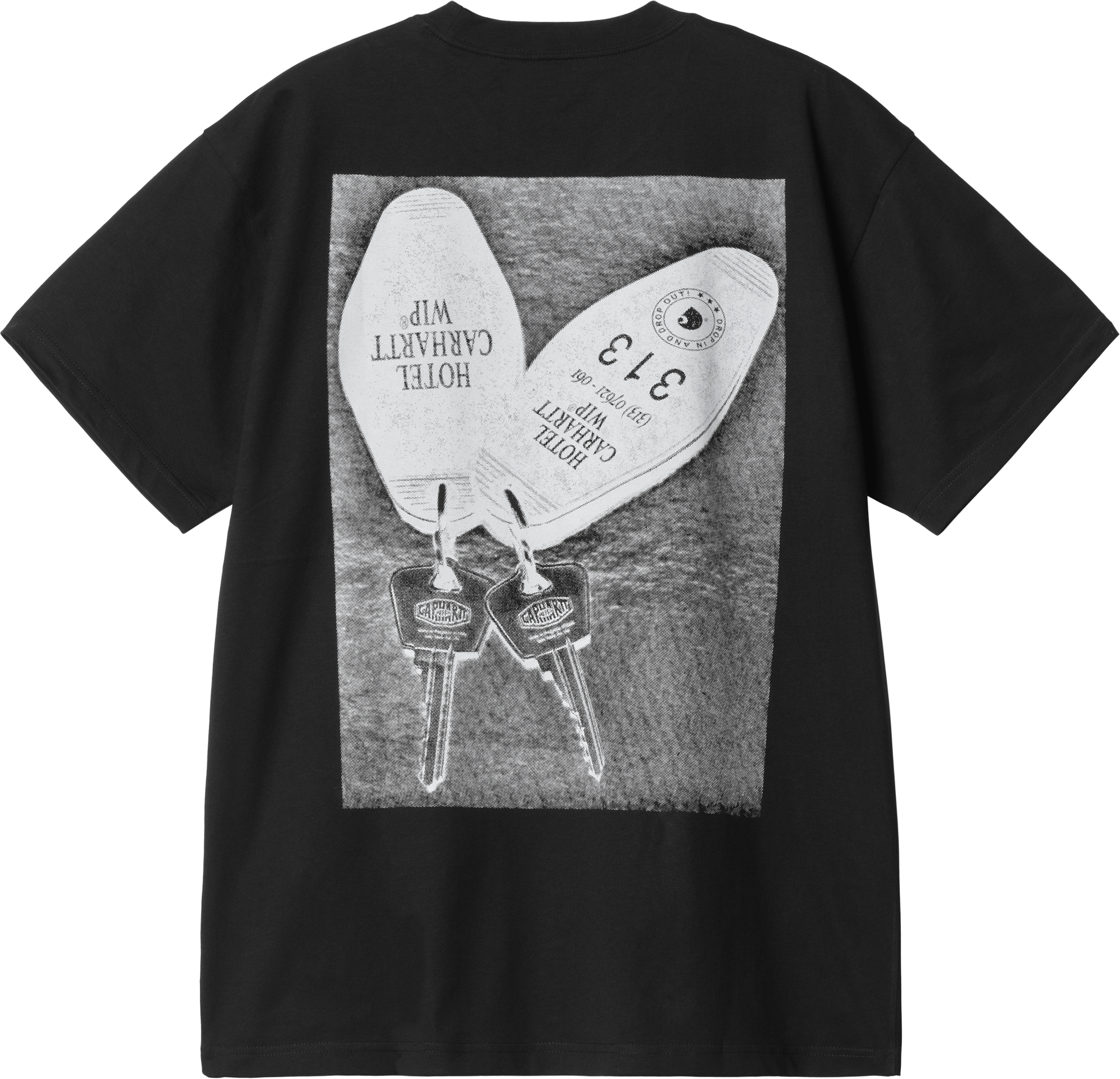 Carhartt WIP Hotel Keys T-Shirt Schwarz