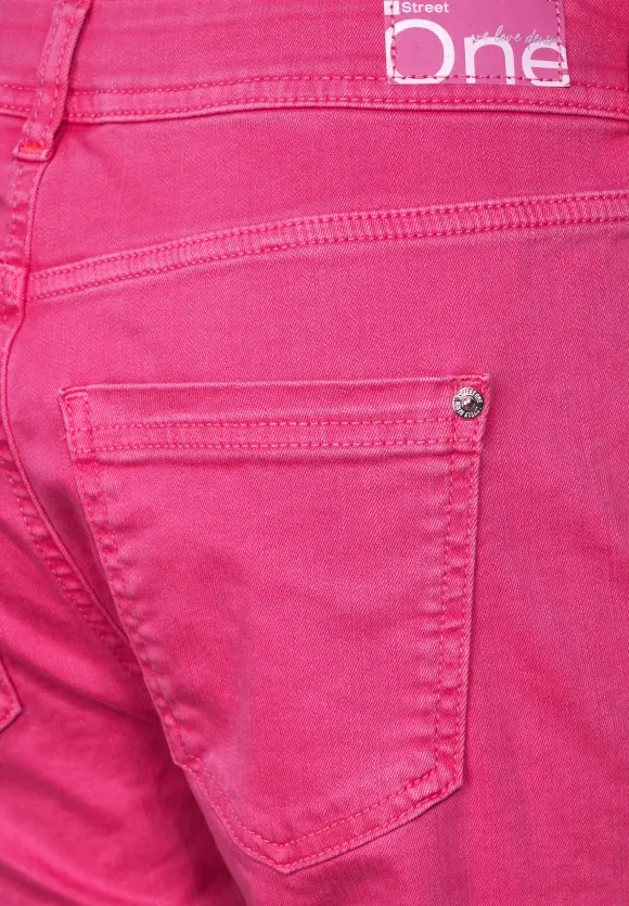 Loose Fit Jeans - tamed rose washed