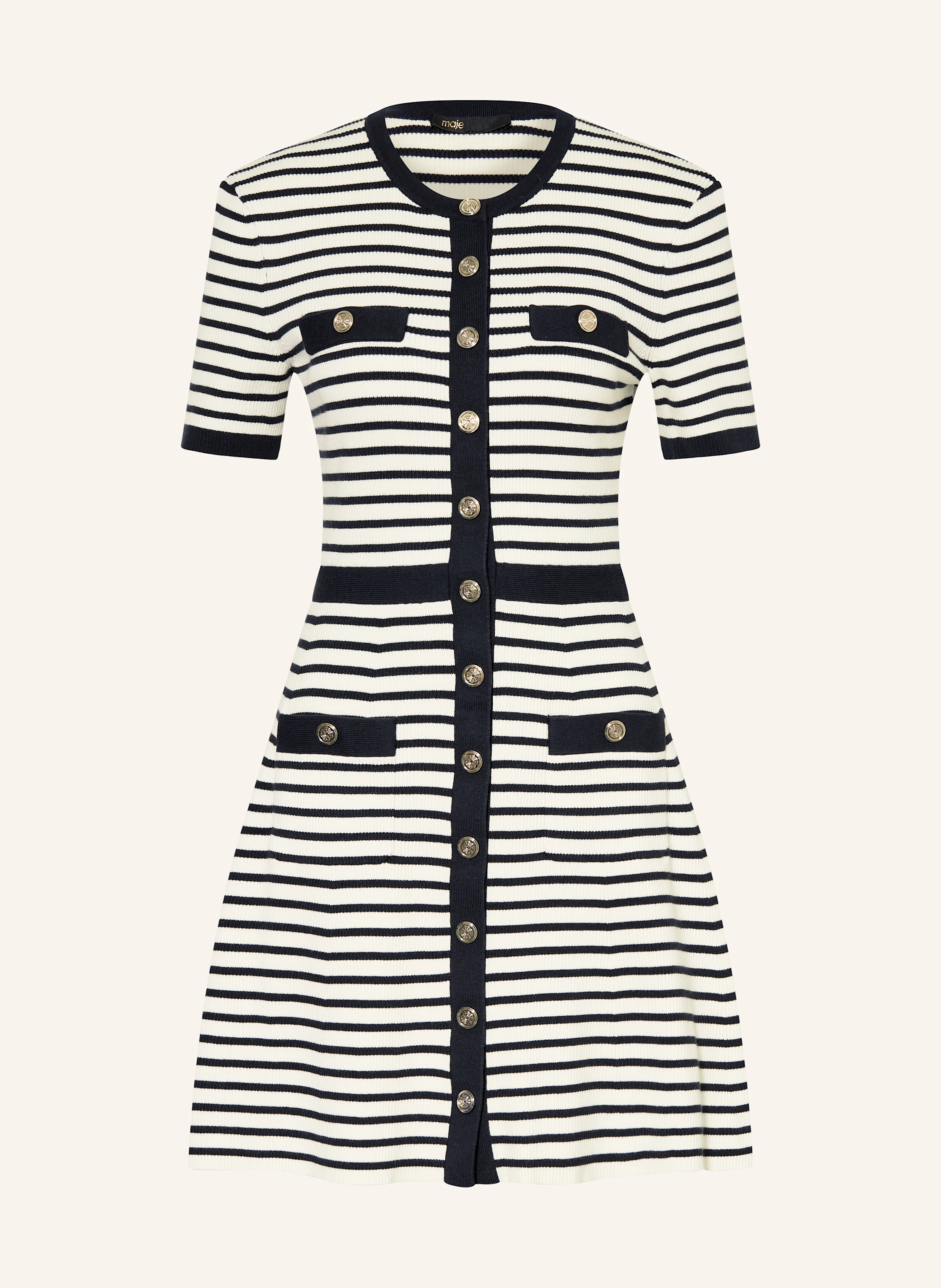 maje Strickkleid