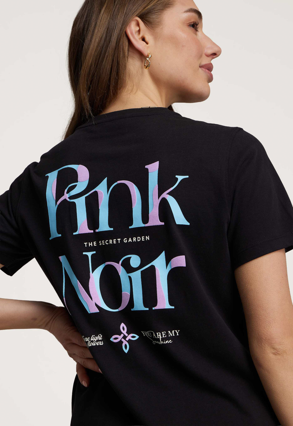 Pink Noir Nina T-shirt