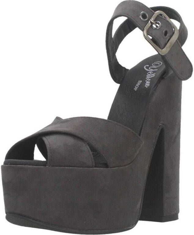 Yellow Elegante High Heel Sandalen