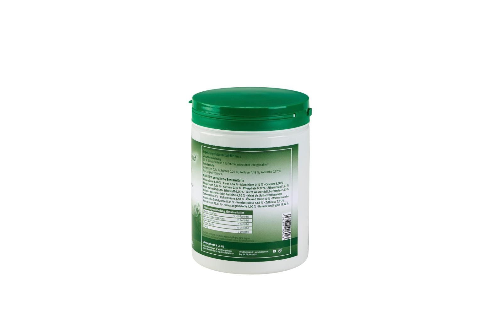 Hunde-Nahrungsergänzung MoorLiquid, 1000 gErgänzungsfuttermittel für Hunde, Katzen, Pferde, Nager und Vögel