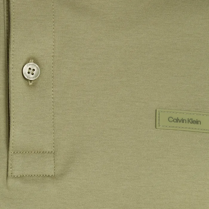 Calvin Klein Smooth Cotton Polo Heren