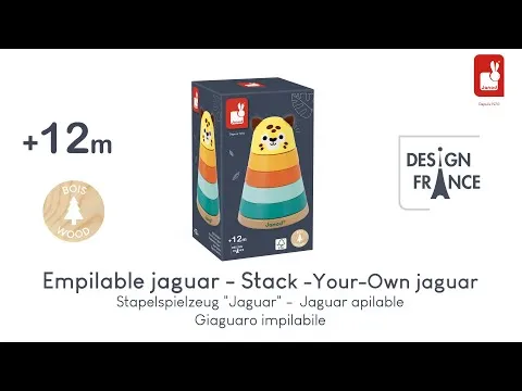 Janod Tropik - Jaguar Empilable