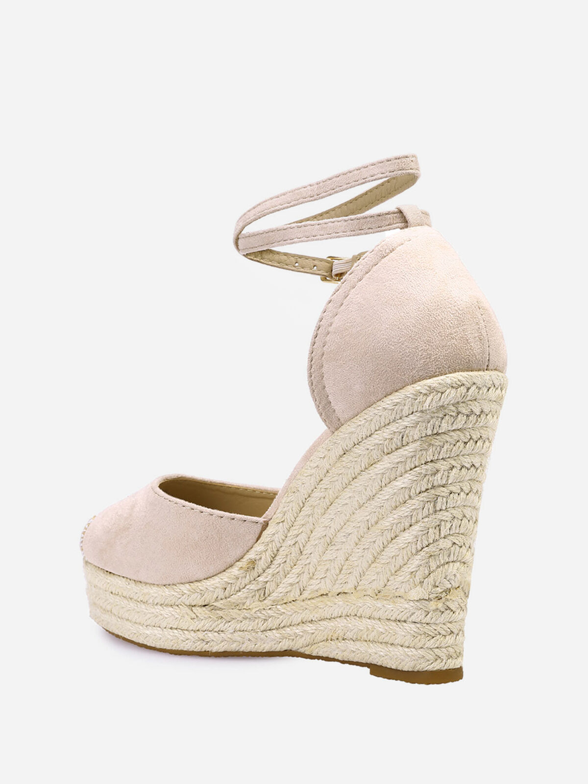 Espadrilles compensées- Beige