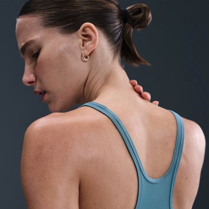 Nike Dame Singletter One Classic Dri-FIT Tank Top Blå