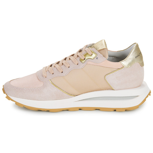 Philippe Model - TROPEZ HAUTE LOW WOMAN Beige / Rosa / Oro