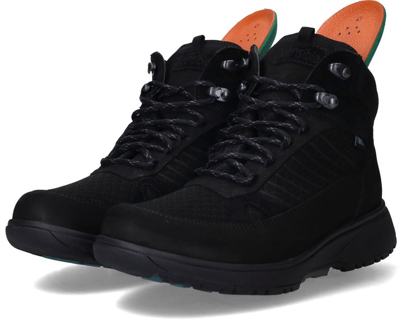Xsensible Oulu Stretchwalker Veterboots Zwart Heren