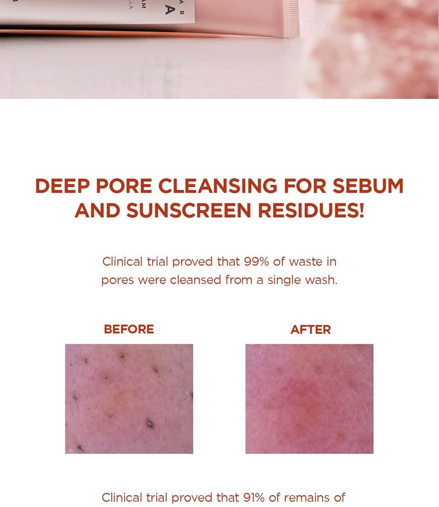 SKIN 1004 - Madagascar Centella Poremic Diep Reinigend Schuim