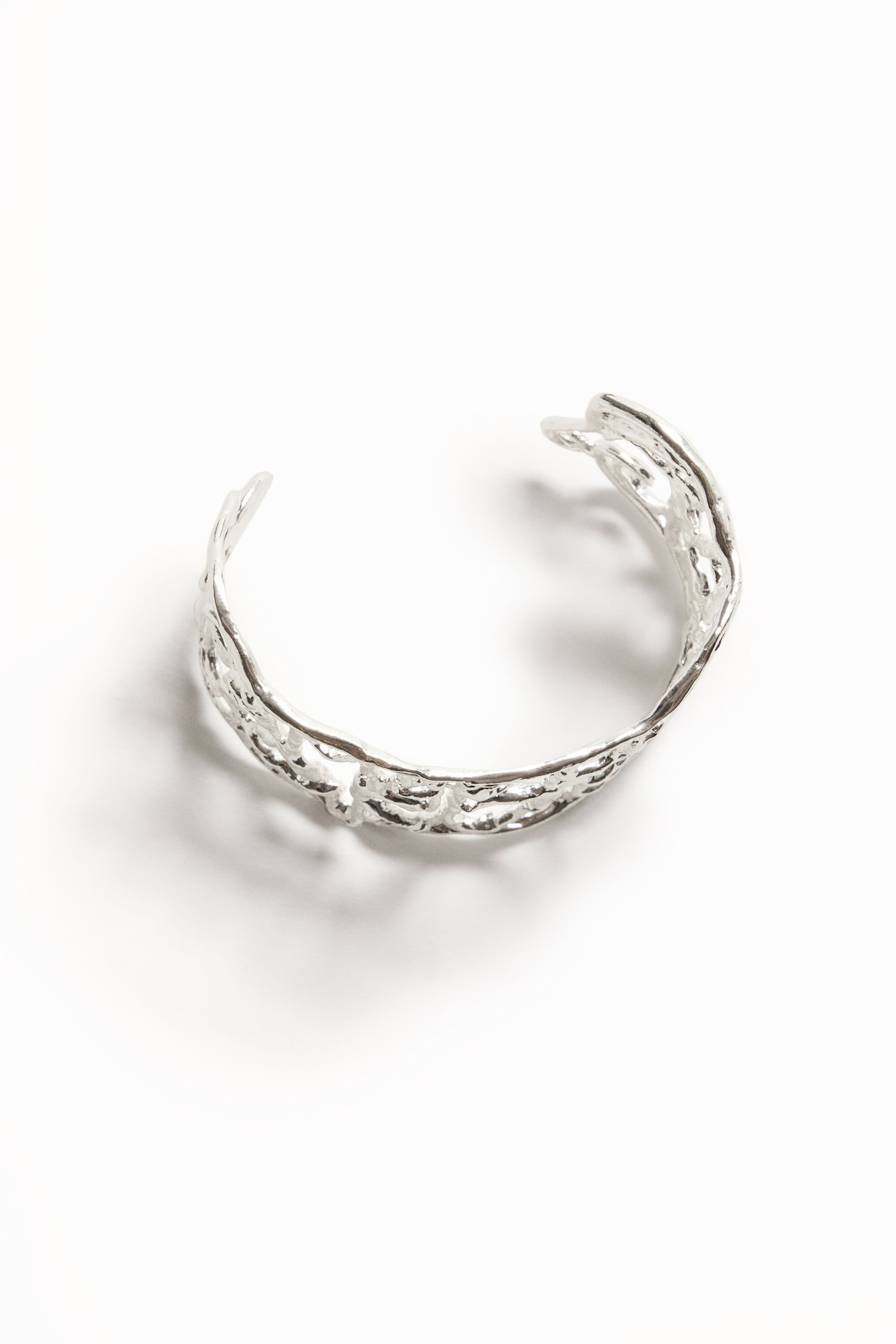Bracelet large message plaqué argent Zalio