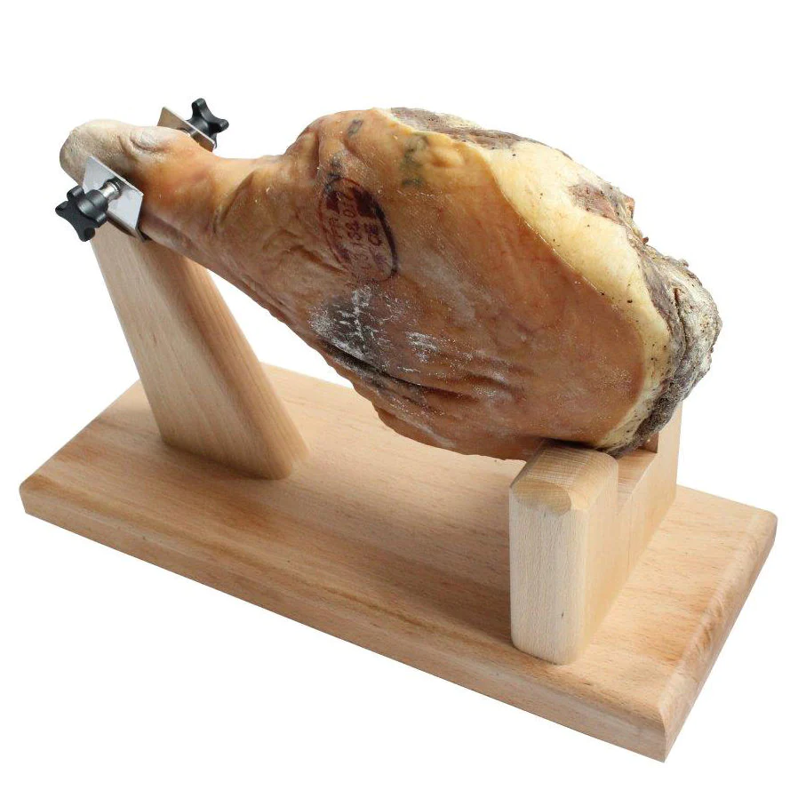 Support à jambon en hêtre huilé Roger Orfèvre