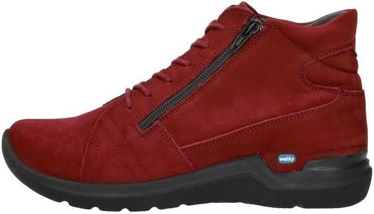 Wolky Why Veterschoenen Hoog Rood