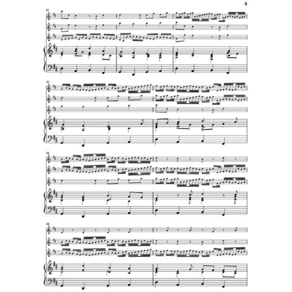Henle Verlag Pachelbel Canon Gigue D Major