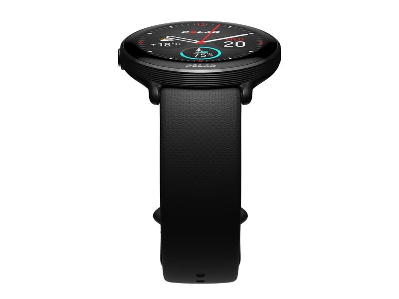 POLAR GPS-Sportuhr Ignite 3 Schwarz/Schwarz Fitnessuhr mit GPS