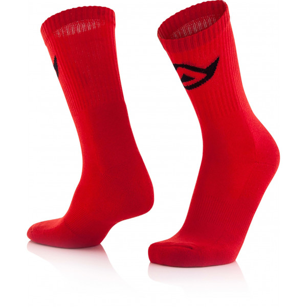 Acerbis - Chaussettes Cotton Rouge