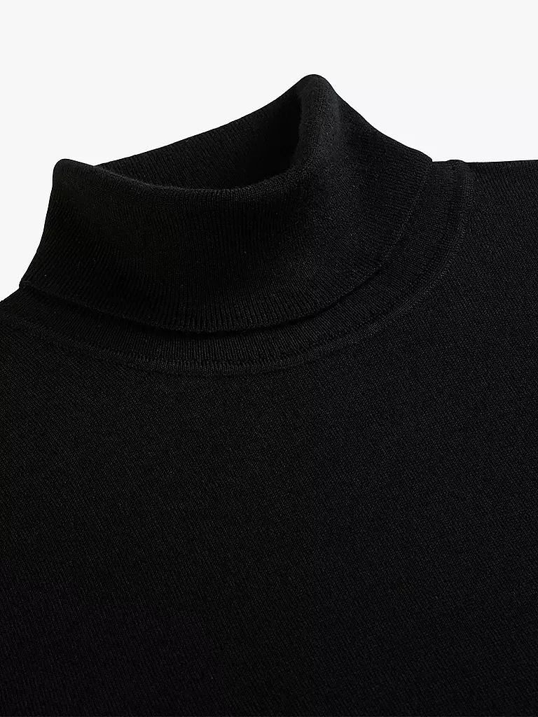 PROFUOMO Rollkragenpullover  schwarz