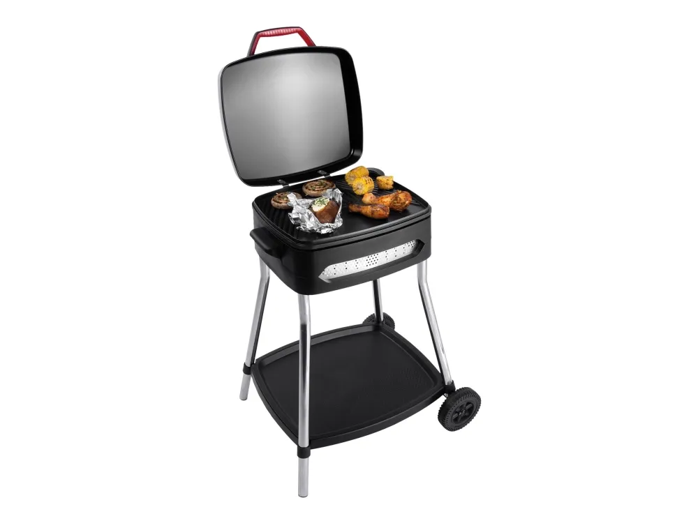 FRITEL Family BBQ 3278 - Havegrill - elektrisk - 1440 cm2 - rød/sort
