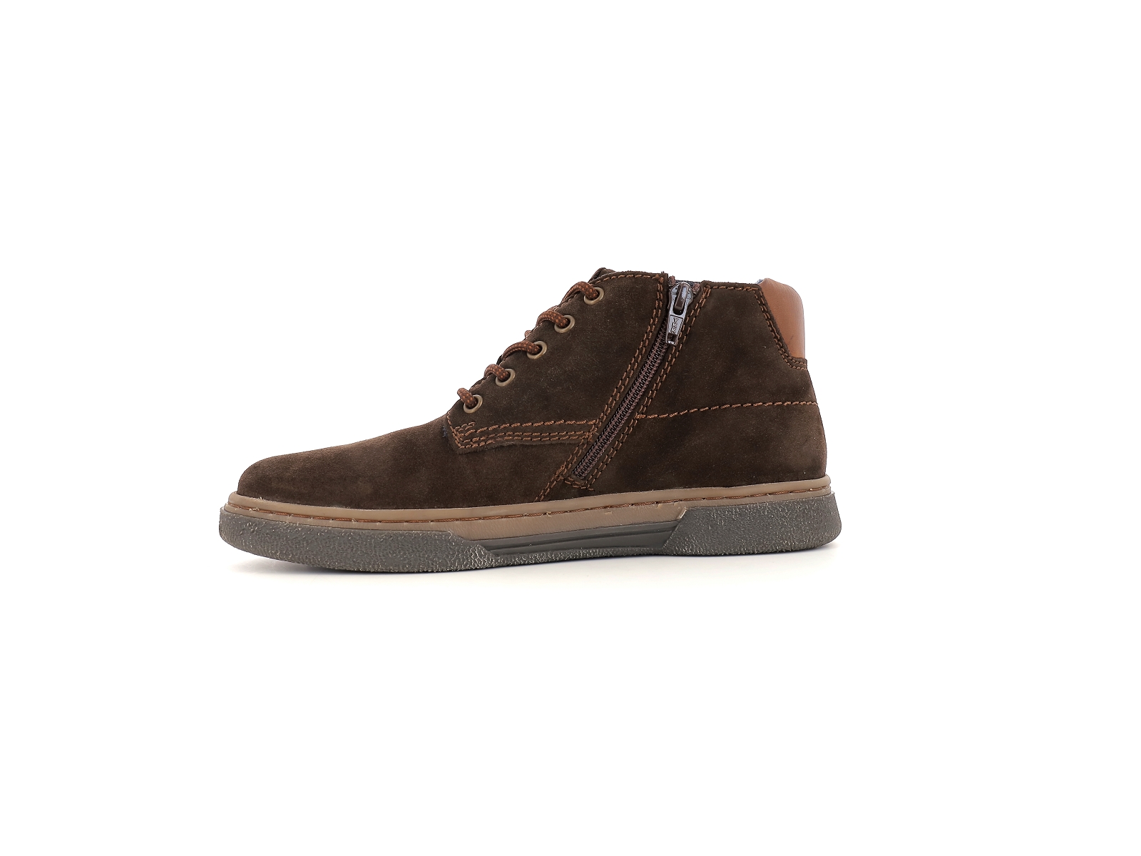 Bugatti-331-A5Z30-1400 Nubuck Marron Foncé