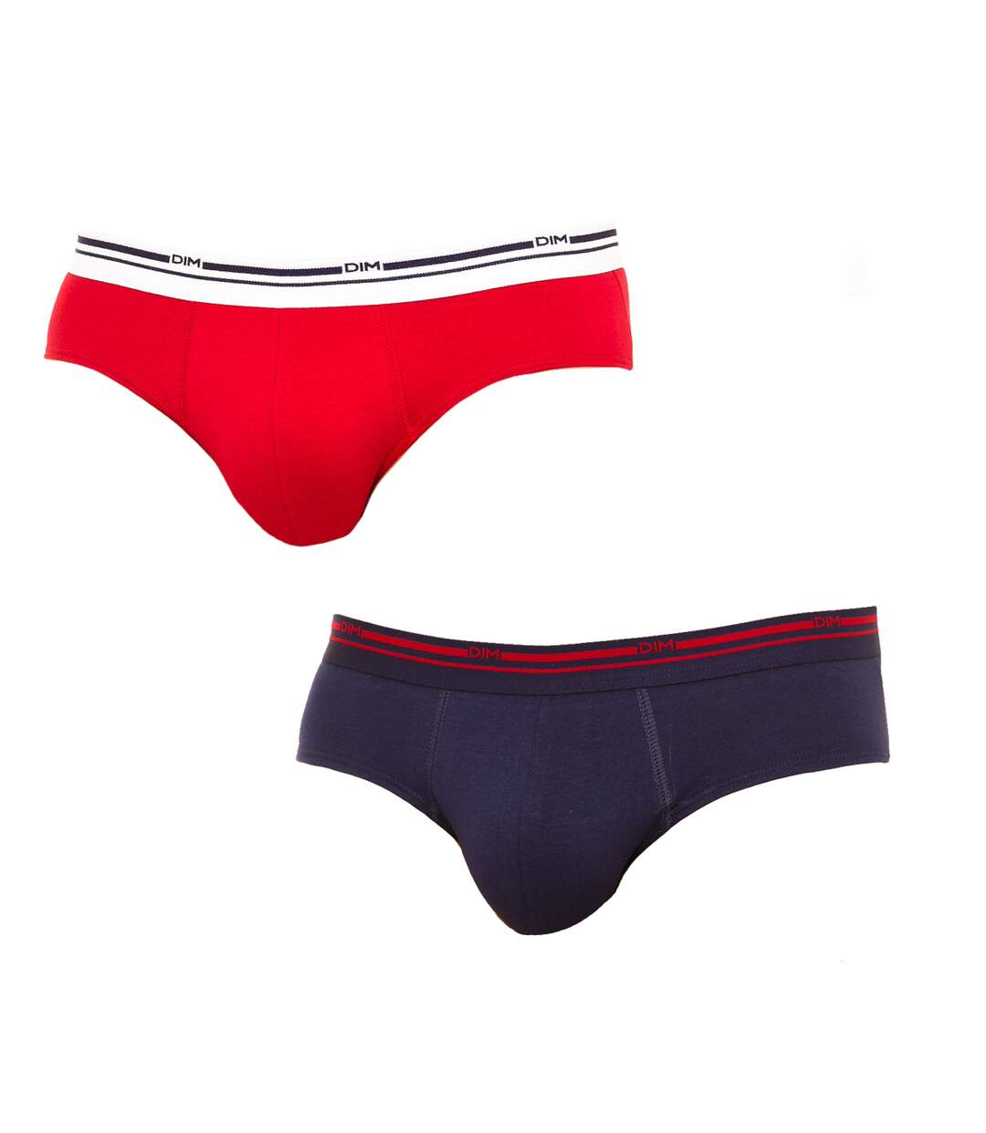 Pack-2 Slips Classic breathable fabric D09BB man