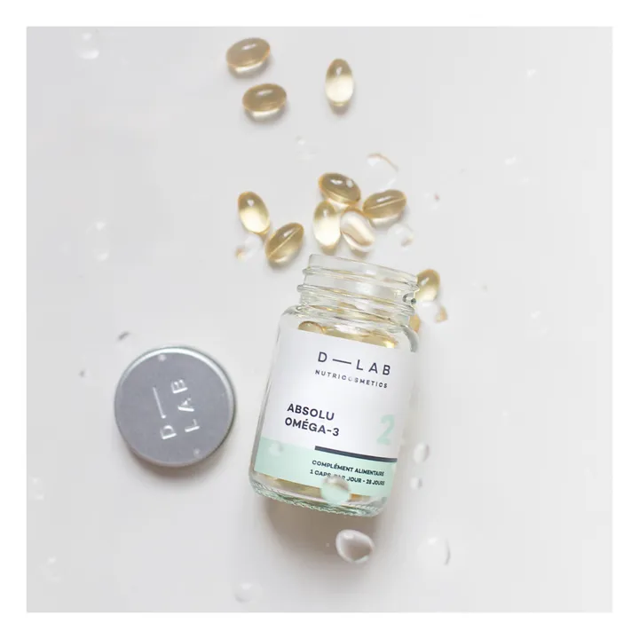 D-LAB NUTRICOSMETICS Absolu Oméga-3  Complément alimentaire - 1 mois