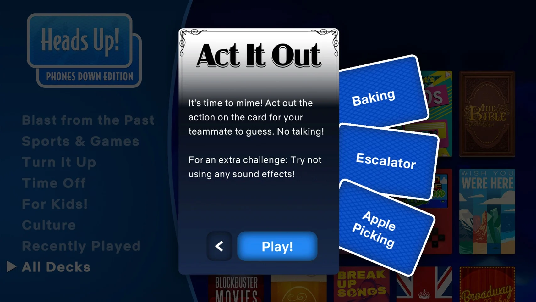 Heads Up! Phones Down Edition- PC