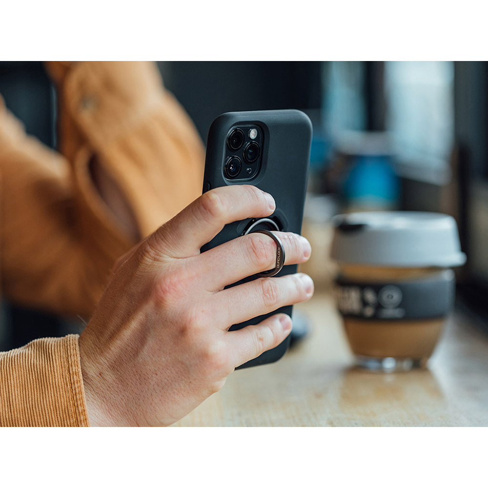 Quad Lock - Support anneau Phone Ring/Stand Noir