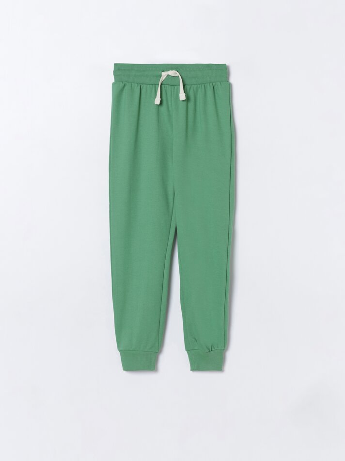 Conjunto com 2 calças de moletom básicas - Verde