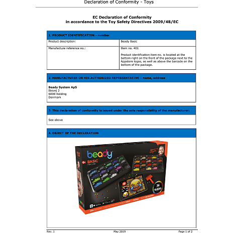 Beady Basic 10.800 perler - 4 plader